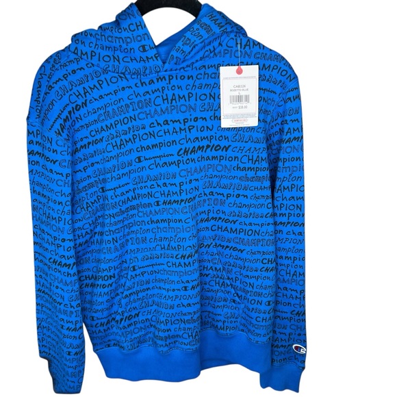 Champion Other - Champion Vibrant Blue Athletic Hoodie